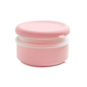 Grosir Set mangkuk makanan ringan tahan air lipat anti-jatuh warna-warni mangkuk isap silikon makan makanan dapat dilipat anjing kucing - Product Image 5