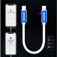 Kabel Transfer MAGICO I Kabel OTG Transfer Data Gambar File Mudah Disalin untuk iPhone 6 hingga 12 Pro untuk alat perbaikan iPad