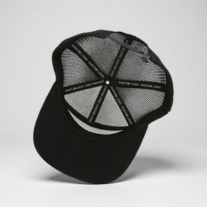 Gorras Trucker Snapback Deportivas Ri 168 de 7 Paneles con Malla Lisa, Bordado Personalizado de Alta Calidad y Visera Plana - Product Image 5