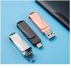 <span class=keywords><strong>Memoria</strong></span> USB Portátil 3 en 1 OTG Personalizada de Alta Velocidad para Teléfono - Product Image 4