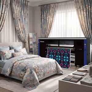 Imprimante à sublimation grand <span class=keywords><strong>format</strong></span> 3,3 m de large, machine d'impression textile de qualité industrielle, RTR (Roll to Roll) I3200, 8 têtes, automatique - Product Image 2