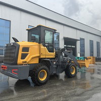 Chargeuse sur pneus la plus populaire, chargeuse frontale compacte de 1 tonne pour la construction, prix d'usine en Chine.