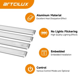 Thiết kế hiện đại 7.8mm dày dẫn ánh sáng cho nhà bếp và tủ quần áo 3000K/4000K/6000K cảm biến lựa chọn sử dụng trong nhà chỉ - Product Image 3