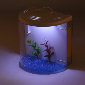 <span class=keywords><strong>Acuario</strong></span> de Acrílico para <span class=keywords><strong>Peces</strong></span> Sunsun, Moderno y Elegante, Mini <span class=keywords><strong>Acuario</strong></span> Pequeño para Oficina, Escritorio, Exhibición - Product Image 5