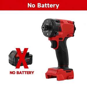 ไขควงกระแทกไร้แปรงถ่าน แรงบิดสูงสุด 300 นิวตันเมตร ความเร็ว 3500 รอบต่อนาที กำลังสูง ใช้กับแบตเตอรี่มิลวอกี 18 โวลต์ - Product Image 3