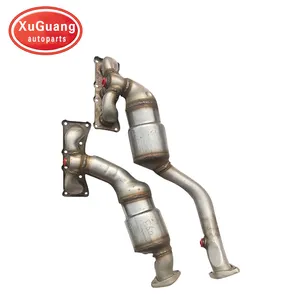 XG-AUTOPARTS Auto Parts Exhaust EURO 4 TWC Catalyst Direct Fit Catalytic Converter for BMW 523 E60 N52