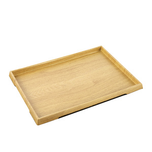 Rectangular Wooden <b>Tray</b> Set Yellow Wood Grain Serving <b>Tray</b> For <b>Tea</b> Coffee Dessert Sushi Japanese Korean Cuisine - Product Image 3