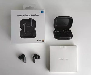 หูฟังไร้สาย Realme Buds Air 8 Pro แบบ In-Ear TWS พร้อมระบบตัดเสียงรบกวน ANC ไฟ LED แสดงสถานะแบตเตอรี่ เล่นได้นาน 50 ชั่วโมง - Product Image 6