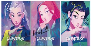 热卖2500设计KPop恶魔猎人动漫3D汽车运动贴纸防水环保模切透镜状定制颜色 - Product Image 5