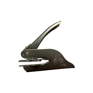 Offre Spéciale : Sceau à Embosser <span class=keywords><strong>Personnalisé</strong></span> en Acier Inoxydable – Outil Portable pour Embossage de Papier, Certificats et Documents Notariaux - Product Image 4