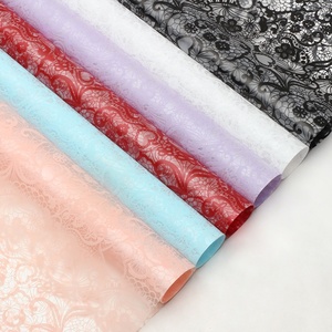 Matte Heart Design Flower Wrapping Paper Roland Style DIY Bouquet Packing Paper Gift Wrapping Material For Florists - Product Image 1