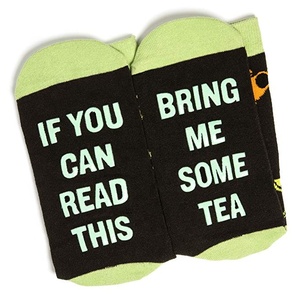 "หากคุณสามารถอ่านสิ่งนี้ได้โปรดนำถุงเท้าทรงกล่องใหม่สำหรับผู้ชายโลโก้ออกแบบได้ตามต้องการ - Product Image 3