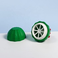 Yueshunxing enfant forme Unique 6g mignon vert Cactus boule Mini emballage Chapstick Tubes écologique vide baume à lèvres conteneurs
