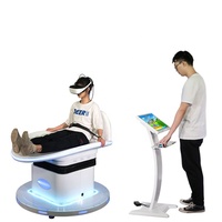 Ultra infinito Vr Simulador de 9D Realidad Virtual de realidad Virtual paseos Vr Montaña Rusa 9D Vr máquina de juego de la diapositiva con experiencia