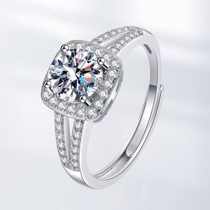 Platinum Plated Layers Diamond <b>Ring</b> Engagement Diamond <b>Ring</b> for Women Jewelry <b>Crown</b> Silver Moissanite <b>Ring</b> Women - Product Image 5