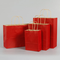 Sac en papier kraft écologique recyclé pour l'emballage de cadeaux ou de tissus