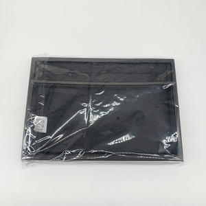 Bộ Sắp Xếp Khay Đựng Trang Sức Bằng Nhung Da Lộn Logo Tùy Chỉnh Khay Trưng Bày Đựng Trang Sức Cho Vòng Đeo Tay Vòng Cổ - Product Image 3