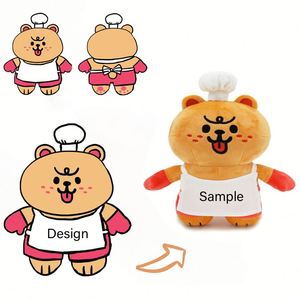 ของเล่นตุ๊กตาการ์ตูนสั่งทำคุณภาพสูง วัสดุนุ่มฟู ตุ๊กตาเด็ก ผลิตในจีน ได้รับการรับรองจากผู้ผลิต เหมาะเป็นของขวัญ - Product Image 3