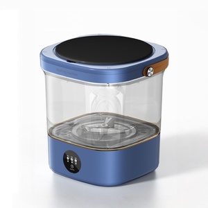Lavadora Portátil Mini de 12L para Ropa Interior, Motor de Frecuencia Variable DD, Rueda de Ondas 4D, Impermeable IPX4 - Product Image 1