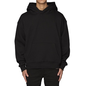 Sudadera con Capucha Holgada Personalizada <span class=keywords><strong>CIMI</strong></span> Modest Plus Size para Hombre, de Forro Polar, Lisa, para Invierno, con Impresión Digital, Antipilling, con Logotipo Frontal - Product Image 3