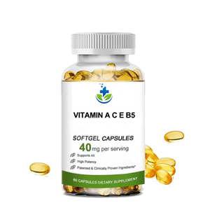 Private Label 10pcs Vitamina Orgânica <span class=keywords><strong>Softgel</strong></span> Cápsula Boost Imune Suplemento Vitamina a c <span class=keywords><strong>E</strong></span> B5 <span class=keywords><strong>Softgel</strong></span> Cápsulas - Product Image 4