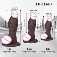 Dildo réaliste en silicone souple, idéal pour la stimulation du point G et les jeux anaux, un jouet sexuel pour adultes conçu spécifiquement pour les femmes