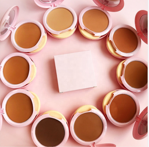 Uzun giyen yağsız mat preslenmiş toz makyaj tam kapsama 10 Shades preslenmiş toz özel etiket - Product Image 5