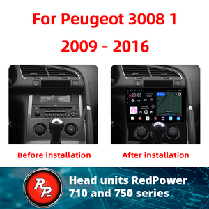 Redpower hi-fi Car DVD per <span class=keywords><strong>Peugeot</strong></span> <span class=keywords><strong>3008</strong></span> 1 2009 - 2016 Radio DSP player Android 10.0 DSP CarPlay Android Auto Audio Video <span class=keywords><strong>2</strong></span> din - Product Image 6