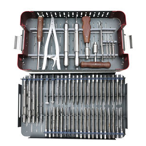 Orthopedisch Instrument Set Orthopedie Schroevendraaier 56 Stuks Gebroken Schroef Verwijdering Kit Interne Fixator Extractor - Product Image 1