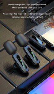 J35 J15 3-Trong-1 Không Dây Lavalier Microphone Điện Thoại Di Động Ghi Âm Video Live Streaming Giảm Tiếng Ồn Ve Áo Microphone - Product Image 5