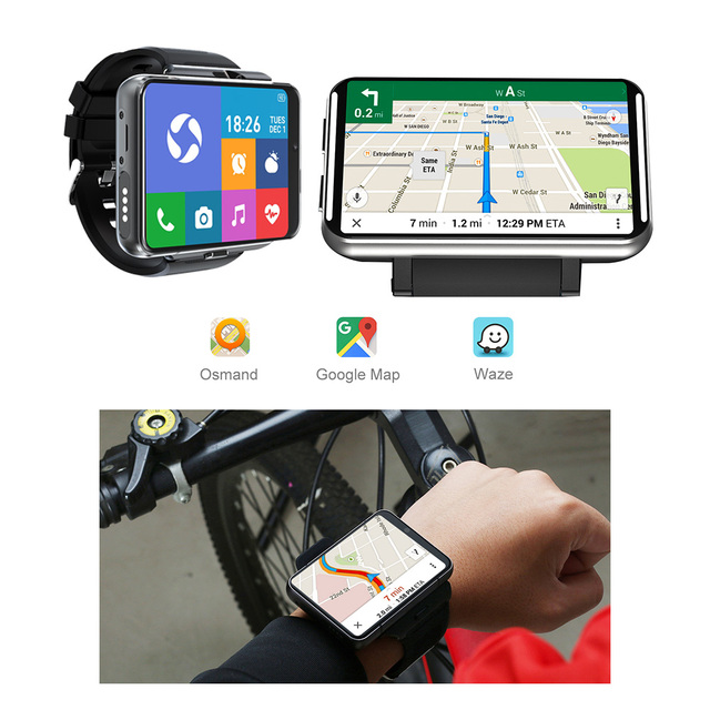 S999 4G LTE 2.88 Inch CAMERA GPS Positioning APP Download Heart Rate Monitoring Android Smart Watches