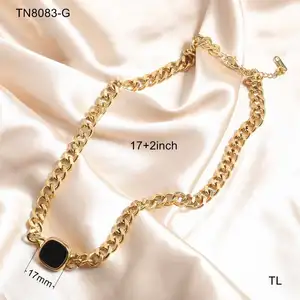 Manufacture Custom Brass Jewelry Chain Custom Stainless Steel Jewelry 316 L Jewellery 14k 18k Gold Filled Jewelry Necklace