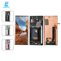 Fournisseur d'écran de téléphone pièces mobiles écran tactile Combo LCD pour samsung galaxy Note 20 ultra avec remplacement de cadre
