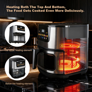 NUOVO Elettrodomestico da Cucina di Alta Qualità, Friggitrice ad Aria da 15L in Acciaio Inox, Multifunzione Elettrica Intelligente Digitale Senza Olio - Product Image 3