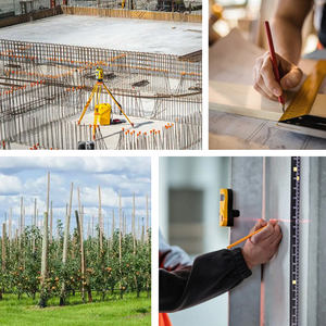 Barra di misura telescopica zincata regolabile da 4m con estensione per sport all'aperto/alluminio per uso interno - Product Image 6