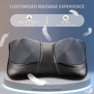 Nouveau produit Oreiller de massage multifonctionnel pétrissant <span class=keywords><strong>Shiatsu</strong></span> avec chaleur pour le psoas en Europe - Product Image 5