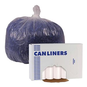 Sacs poubelles industriels haute densité sans noyau Boardwalk 60 Gal 16 microns, rouleaux de 38 x 60, naturels, 25 sacs/rouleau, sacs poubelles ménagers - Product Image 4