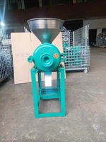 Broyeur d'aliments pour animaux à essence, machine de traitement de céréales sèches et humides, moulin à maïs à essence pour broyer le manioc, la pomme de terre, la tomate, le blé, le millet