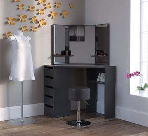 Дизайн шкафа для косметики в спальню, современный туалетный столик для макияжа - Product Image 2