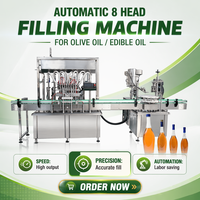 Moteur électrique automatique de haute précision pour le remplissage et le bouchage de bouteilles d'alcool de 250 ml, 500 ml et 1000 ml