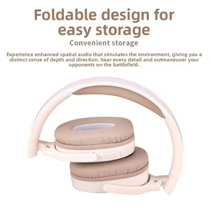 Meilleures ventes transfrontalières : Casque supra-auriculaire Bluetooth 5.3 avec annulation active du bruit (ANC), longue autonomie et basses puissantes - Product Image 4