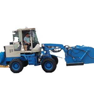 Road <b>Sweeper</b> Tunnel Cleaning Vehicle Closed Cabin Engineering Site Sand Stone Coal Yard Cleaner Engine <b>Powered</b> - Product Image 2