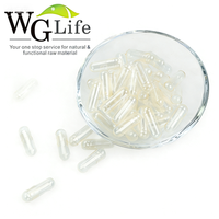 Capsules de polysaccharide de pullulan, additif alimentaire, régulateurs d'acidité, marque WGlife, expédition directe de Chine, plusieurs tailles disponibles