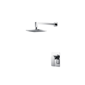 Ensemble de <span class=keywords><strong>douche</strong></span> encastré contemporain robinet eau chaude froide <span class=keywords><strong>mitigeur</strong></span> mural dissimulé <span class=keywords><strong>mitigeur</strong></span> de <span class=keywords><strong>douche</strong></span> en laiton noir mat - Product Image 2