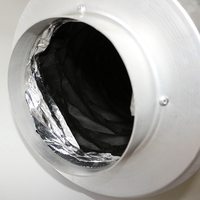 Silencieux en feuille d'aluminium flexible de haute qualité avec longueur et diamètre personnalisables pour les applications hospitalières et de gymnastique