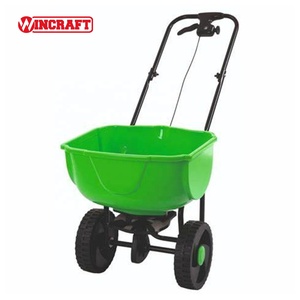 Esparcidor de Fertilizante Manual WINCRAFT DIY OEM de 27L con Tolva de PP y Tubo de Acero para Trabajos en el Jardín, Semillas y Esparcimiento de Sal - Product Image 2