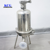 Nouveau filtre microporeux en acier inoxydable 304, filtration chimique microbienne de haute précision pour le vin rouge