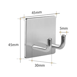 Ganci adesivi pesanti da parete ganci da <span class=keywords><strong>doccia</strong></span> Caddy gancio per asciugamani da bagno - Product Image 3