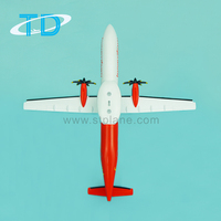 Modelo de Avión Firefiy ATR72-500 Escala 1/100 27cm, Diseño Personalizado, Hecho a Mano, Moldeado por Inyección en ABS, Logotipo Personalizable para Proyectos