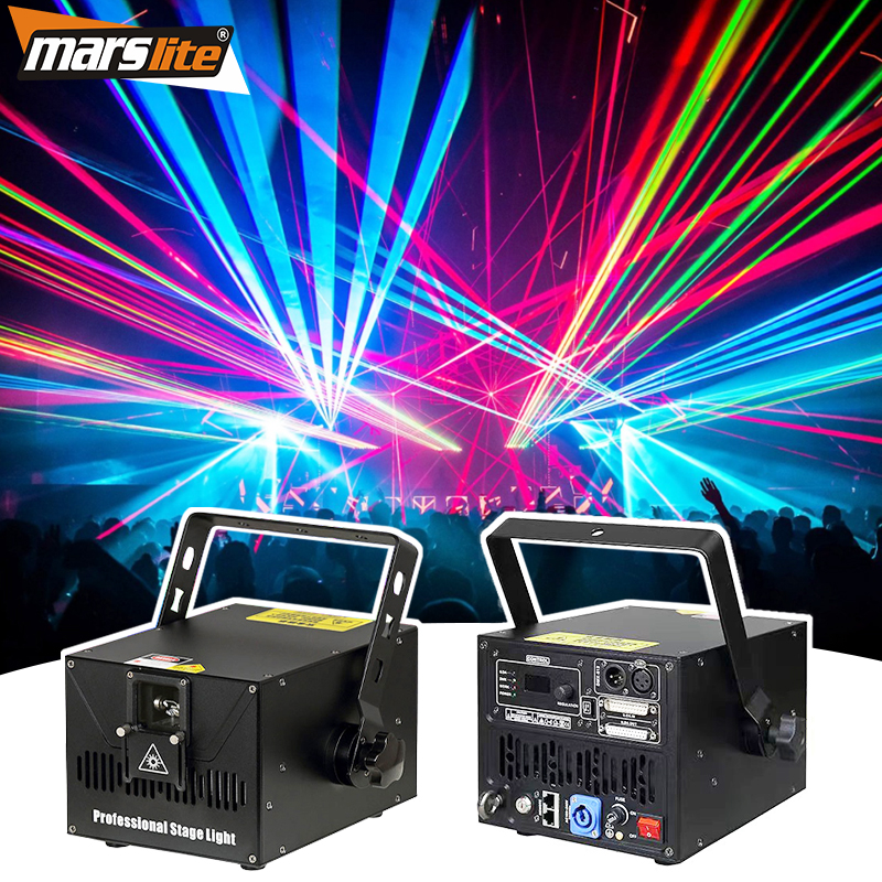 Marslite 3W 5W ILDAレーザーショー プロフェッショナル3Dスカイ